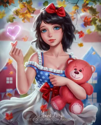 Фото Snow White / Белоснежка из мультфильма Snow White and the Seven Dwarfs  / Белоснежка и семь гномов, by yanaidraws