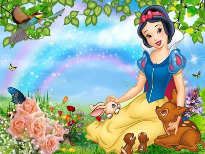 Фото Рисунок Белоснежки / Snow White, персонаж мультфильма и сказки  Белоснежка и семь гномов / Snow White and the Seven Dwarfs, by Dahlia Khodur