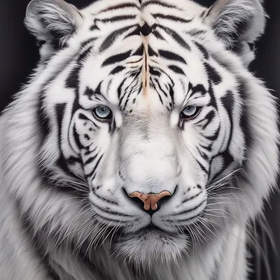 Белый тигр. | Пикабу