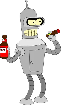 Фигурка Бендер Футурама, статуэтка (Bender, Futurama) в интернет-магазине  Ярмарка Мастеров по цене 2380 ₽ – SO0MMBY | Статуэтка, Кострома - доставка  по России