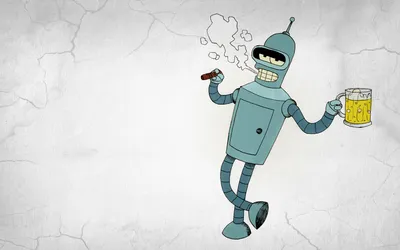 Бендер (Bender) :: Футурама :: Мультфильмы / смешные картинки и другие  приколы: комиксы, гиф анимация, видео, лучший интеллектуальный юмор.