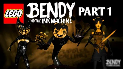 фигурки бенди и чернильная машина/Bendy and the Ink Machine/Черно-белая  статуя Бенди - купить с доставкой по выгодным ценам в интернет-магазине  OZON (557353267)