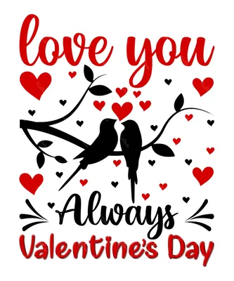 Открытки на День Святого Валентина с сердцами и сердечками - скачайте  бесплатно на 