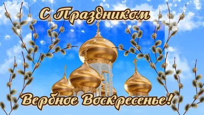 Поздравляю с Вербным воскресеньем! - Всем учителям