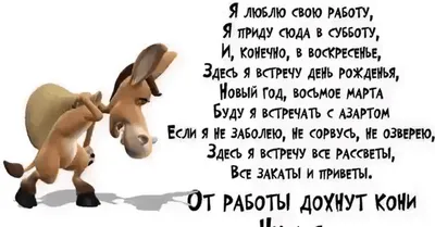 Картинки с надписью от работы дохнут кони ну а я бессмертный пони - 23 шт