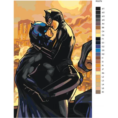 Бэтмен»: Темный рыцарь и Женщина-кошка обнимаются на новом романтическом  фан-арте
