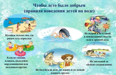 Безопасность на воде для детей