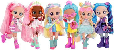 BFF by Cry Babies 2pk Coney and Sydney 8 inch Fashion Dolls, Ages 4+ Years  - 