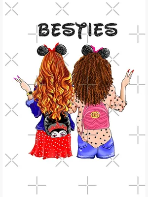 I love my best Friend forever bff' Sticker | Spreadshirt