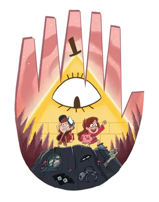 ᐉ Картина GeekLand Gravity Falls Билл Шифр ()