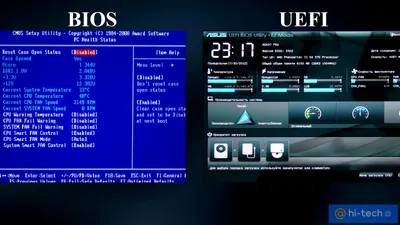 Настройка биос (BIOS) UEFI ASUS