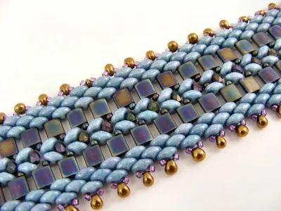 Красивый Браслет из Бисера и Бусин Мастер Класс / A beautiful Bracelet made  of Beads Master Class - YouTube