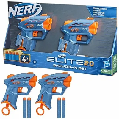 Игровой набор бластеров Elite junior Ultimate Starter NERF F6369, 15  дротиков | Купить в интернет-магазине Goodtoys