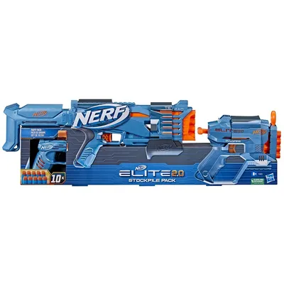 Игровой набор бластеров Elite junior Ultimate Starter NERF (15 патронов)  F6369 (ID#1927446288), цена: 1090 ₴, купить на 