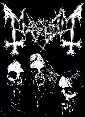 Mayhem норвежская блэк-метал-группа - постер (ID#1845984512), цена: 30 ₴,  купить на 
