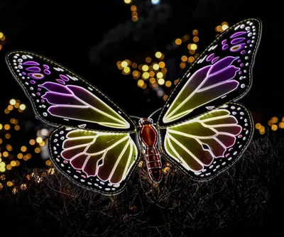 Блестящие бабочки, 12 х16 мм, 40 шт | AliExpress