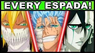 All 13 Espada and Their Powers Explained! (Every Member of Aizen's 10  Blades in Bleach) - YouTube