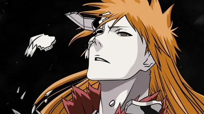 Download wallpaper mask, swords, bleach, Ichigo Kurosaki, anime, art,  empty, bankai, section other in resolution 640x1136