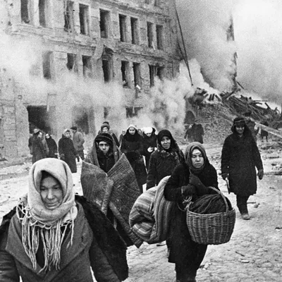 Фото снятые во время блокады Ленинграда | Пикабу