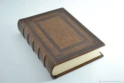 Блокнот из натуральной кожи "Старинная книга" – заказать на Ярмарке  Мастеров – QHNZWRU | Блокноты, Омск