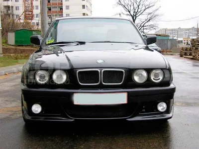 Передний бампер M-Style на BMW 5 E34