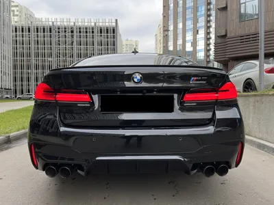 Черная bmw m5 f90 на фоне зимнего…» — создано в Шедевруме