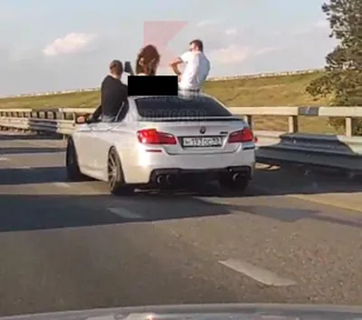 Установлена личность оголившейся на крыше BMW девушки в Краснодаре -  Происшествия - Новости Кубань-информ