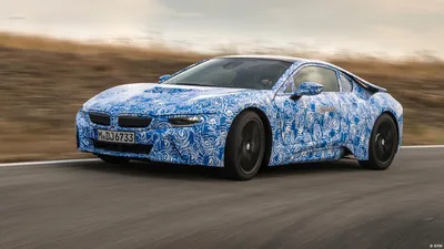 Скачать 1920x1080 bmw, i8, тюнинг, спорткар, вид спереди обои, картинки  full hd, hdtv, fhd, 1080p