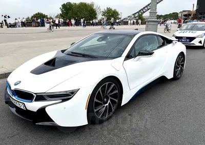 Обои car, закат, автообои, BMW i8 картинки на рабочий стол, раздел bmw -  скачать