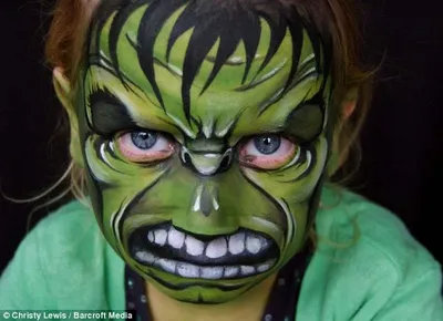 Бодиарт на ребенке | Face painting designs, Hulk face painting, Kids face  paint