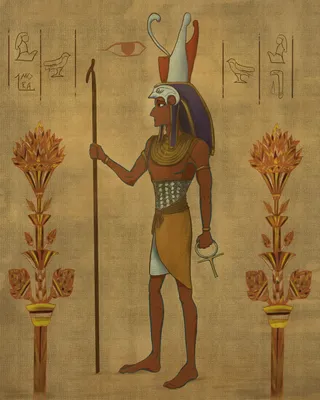 красивые картинки :: art :: Гор (бог) :: Египетские Боги :: horus :: edsfox  :: Eduardo Dominguez - JoyReactor