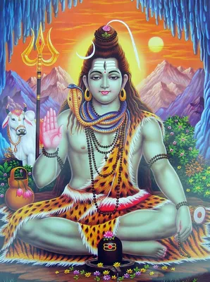 Pin by  on БОГИ ИНДИИ | God illustrations, Lord shiva, Painting