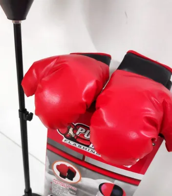 Детский боксерский набор Punching Ball Set / груша, боксерские перчатки и  насос / боксерская груша (ID#199354980), цена: 94 руб., купить на 