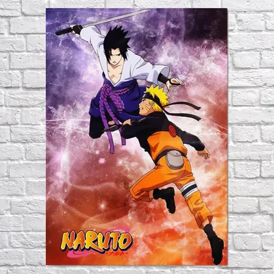 Плакат "Наруто, Naruto", 60×42см (ID#1608868141), цена: 190 ₴, купить на  