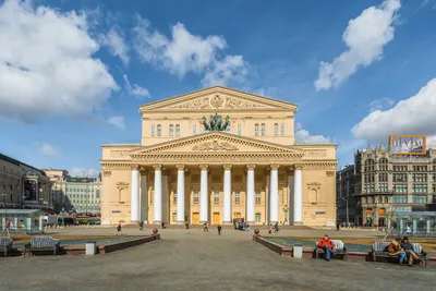 Большой театр в Москве / Чертежи архитектурных памятников, сооружений и  объектов - наглядная история архитектуры и стилей