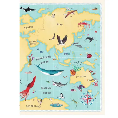  купить книгу в Ташкенте Большой атлас подводного мира в  картинках | Хокинс Эмили заказать бесплатную доставку