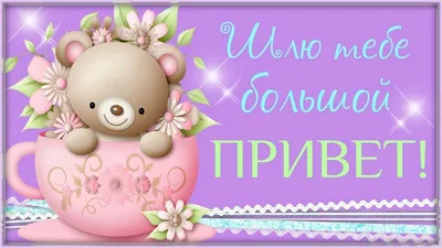 Красивые открытки "Привет!" (265 шт.)