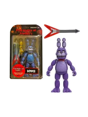 Action Figure "Бонни" ФНАФ/FNAF (аниматроник Бонни) из 5 ночей с Фредди  Five Nights at Freddy's 16642593 купить в интернет-магазине Wildberries