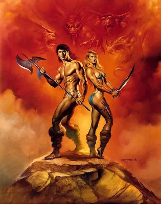 Художник Борис Валеджио (Boris Vallejo), (Борис Вальехо)