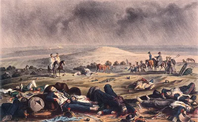 Мазуровский В., Эпизод из сражения под Бородино 1812 года