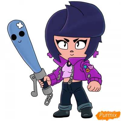 Bibi (fanart) | Brawl Stars Amino