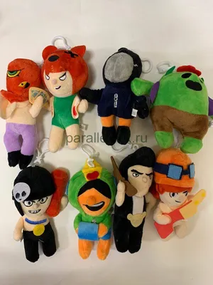 М'яка Іграшка Леон Бравл Старс / Мягкая Игрушка Леон Бравл Старс / Leon  Brawl Stars plush -