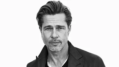 Ростовая фигура Брэд Питт (Brad Pitt) вид 1 (530х1800 мм) - купить по  выгодной цене | Магазин шаблонов Принт100