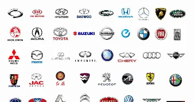 Эмблемы автомобилей и их названия распечатать | Car logos, Car brands  logos, All car logos