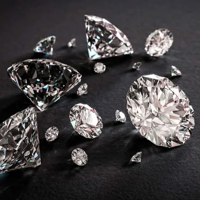 Обои Разнообразие бриллиантов купить в спальню на заказ №32871 | Walldeco