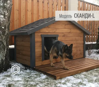 Будка для собак «ДогХаус» с помостом - купить по выгодной цене от  производителя «ТопсХаус» в Москве. Вольеры для собак