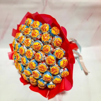 Купить сладкий букет из конфет "Топ" по доступной цене с доставкой в Москве  и области в интернет-магазине Город Букетов