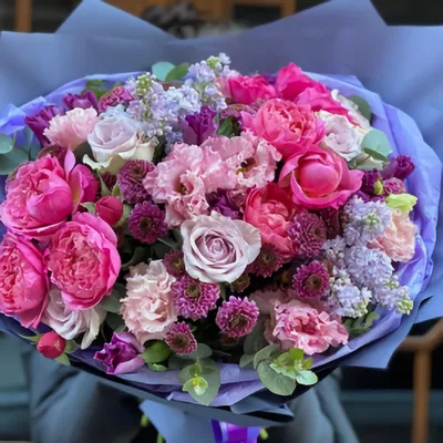 Купить Нежный букет цветов для мамы в Новосибирске