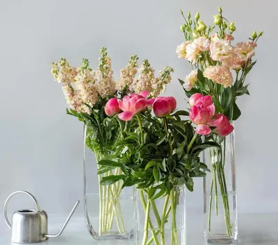 Бон-Нувель - букет цветов в вазе с пшеницей и эустомой — купить в  интернет-магазине по низкой цене на Яндекс Маркете