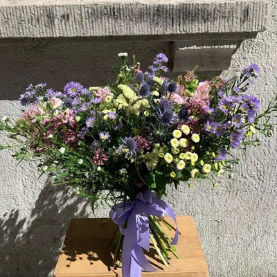 Цветы: Букет полевых цветов из холодного фарфора в интернет-магазине  Ярмарка Мастеров по цене 9000 ₽ – SS7LWBY | Цветы, Тбилисская - доставка по  России